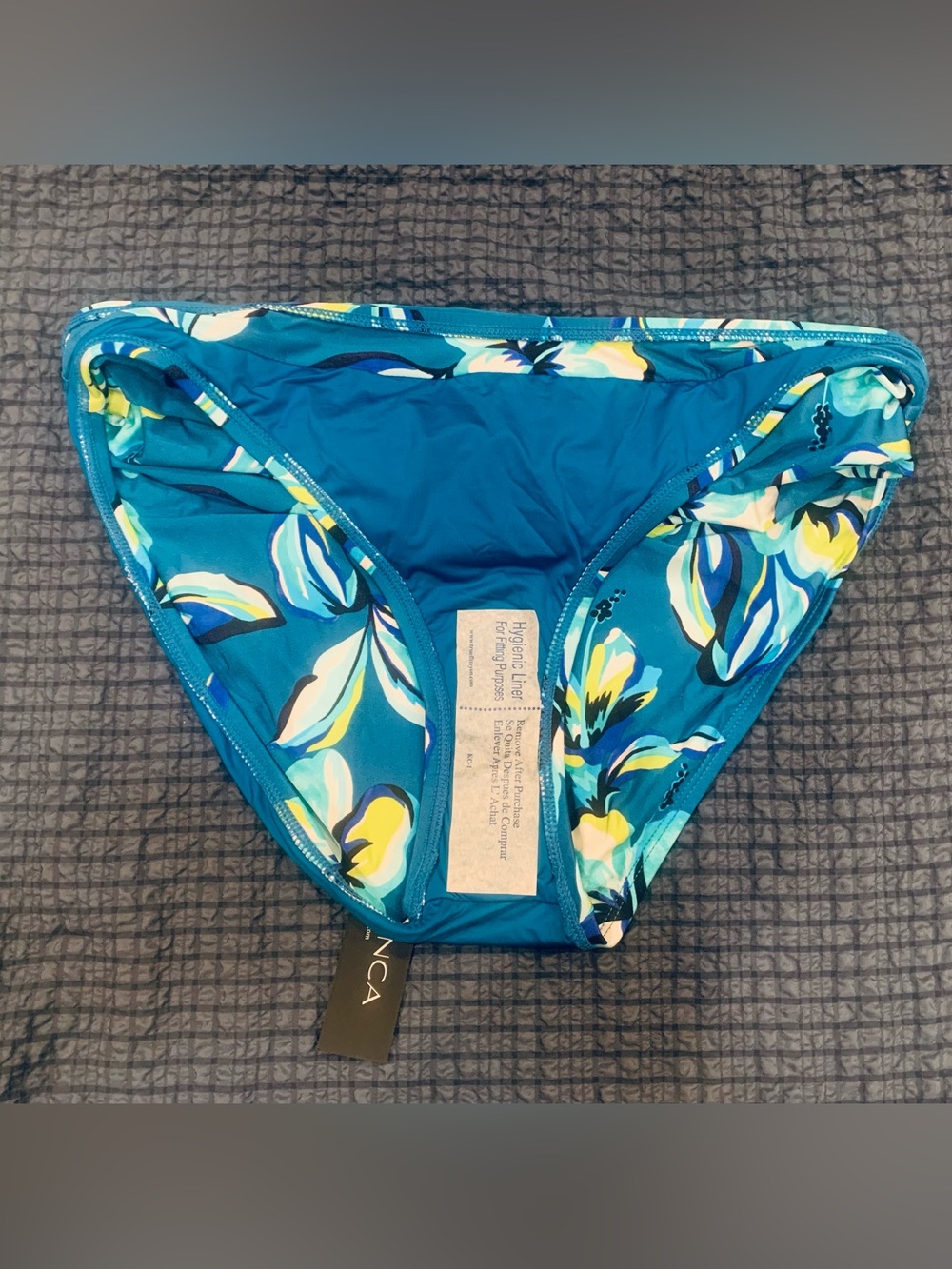 La Blanca Women's Island Goddess Shirred Band Hipster Bikini Bottom Size 12 - Picture 10 of 10